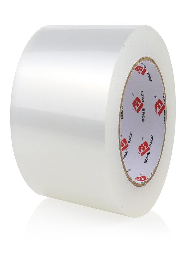 BOMEI PACK 4'' Wide Clear Packing Tape, 4-inch x 110 Yards (330ft), Heavy Duty Industrial Grade Packaging Tape Refills for Box Office Moving, Shipping and Mailing - Image 1